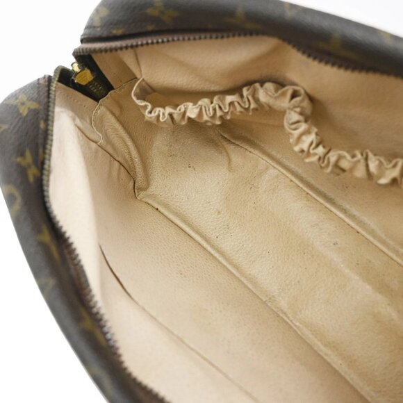 LOUIS VUITTON Trousse Toilette 28 Clutch Hand Bag Monogram Brown M47522 68EF490 - Picture 11 of 16